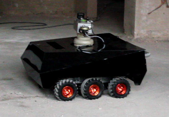 Civil Engineering Surveyor Robot (1st Place Mechatronic Project in Tehran State)